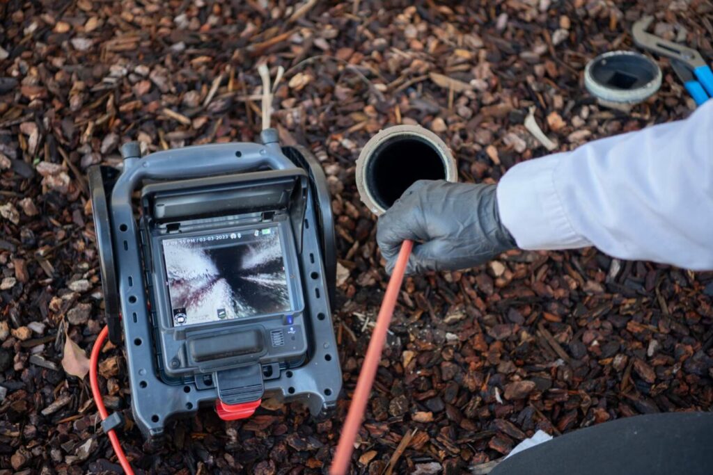 CCTV Drain survey before buying a house